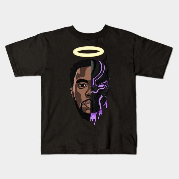 black panther rip 2020 Kids T-Shirt by bebekbobok